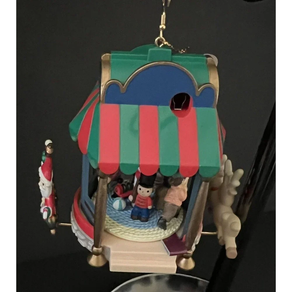 Christmas Traditions Deluxe Solar Motion Ornaments Cuckoo Clock & Toy Shop Kmart